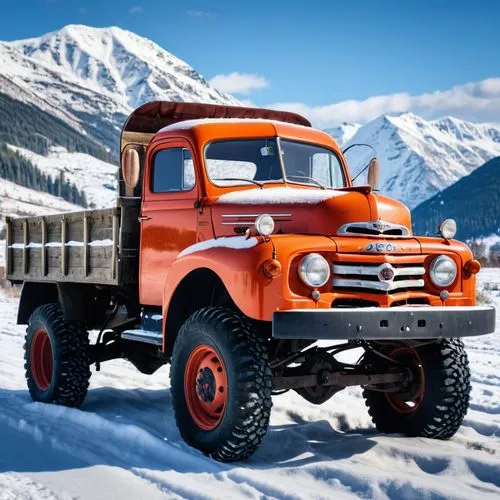 unimog,ford truck,kamaz,rust truck,christmas pick up truck,berliet,Photography,General,Realistic