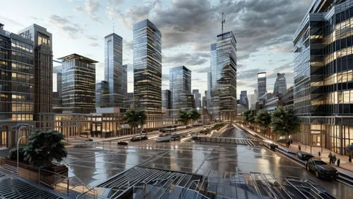 urban development,futuristic architecture,smart city,urban design,hudson yards,barangaroo,skyscapers,urbanization,urban towers,the boulevard arjaan,kirrarchitecture,business district,3d rendering,city blocks,futuristic landscape,urban landscape,city scape,financial district,city cities,khobar