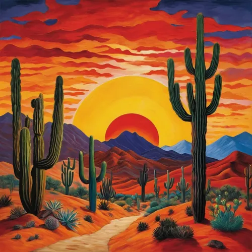 sonoran,sonoran desert,desert landscape,desert desert landscape,tucson,arizona,saguaro,arizona-sonora desert museum,desert,cacti,az,the desert,organ pipe cactus,cactus,desert background,david bates,albuquerque,moonlight cactus,desert plants,flowerful desert,Art,Artistic Painting,Artistic Painting 31