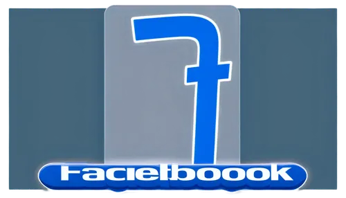 Facebook logo, social media icon, blue and white color scheme, rounded rectangle shape, detailed texture, shiny surface, 3D effect, front view, centered composition, soft light, subtle shadow, high co