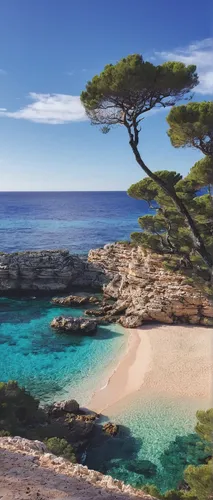 Describe the majestic beaches of San Salvador, Majorca.,balearic islands,corsica,costa brava,sardinia,the balearics,mallorca,balearica,puglia,beach landscape,corsican,duiker island,beautiful beaches,m