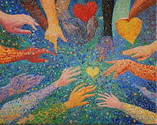 helping hands,children's hands,handing love,healing hands,heart in hand,the hands embrace,colorful heart,volunteerism,giving,reach out,charity,river of life project,praying hands,hand to hand,a heart for animals,human hands,golden heart,unity,helping hand,global oneness,Conceptual Art,Daily,Daily 31