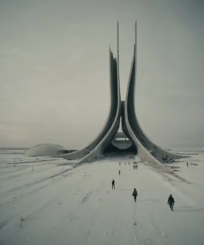 futuristic architecture,futuristic art museum,futuristic landscape,stalin skyscraper,minsk,ekaterinburg,stalinist skyscraper,infinite snow,reykjavik,alien ship,volgograd,kiev,sky space concept,monolith,calatrava,dystopian,kazan,russian pyramid,stalingrad,samara