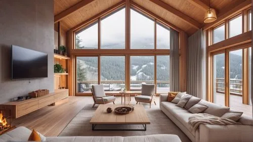 the cabin in the mountains,alpine style,coziness,house in the mountains,house in mountains,winter house,chalet,snow house,wooden windows,wood window,modern living room,fire place,living room,winter window,snow roof,livingroom,snowhotel,luxury home interior,cozier,beautiful home,Photography,General,Realistic