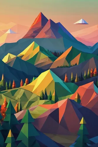 autumn mountains,mountains,mountain sunrise,low poly,mountain landscape,mountainous landscape,low-poly,mountain range,mountain scene,mountain slope,mountainous landforms,high mountains,mountain world,mountain ranges,mountain,moutains,triangles background,the landscape of the mountains,mountain plateau,mountainside,Unique,3D,Low Poly