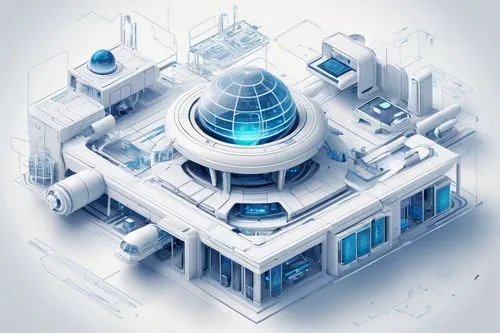 cybertown,isometric,arcology,cybercity,silico,cyberport,manufactory,cryobank,commscope,blueprints,solar cell base,industry 4,megacorporation,cyberonics,microdistrict,futuristic architecture,terminals,cyberscope,biosystems,cybersource,Conceptual Art,Sci-Fi,Sci-Fi 04