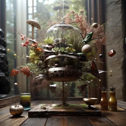 herbology,terrarium,samovar,bellocq,magical pot,tea service,terrariums,christmas bell,christmas globe,fragrance teapot,christmas arrangement,vintage lantern,orrery,ciborium,cauldron,centrepiece,potions,tea zen,tureens,incense burner