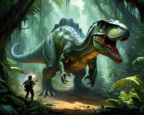 tyrannosaurus,tyrannosaurus rex,dino,landmannahellir,dinosaruio,dinosaurs,dinosaur,trex,jurassic,t-rex,game illustration,raptor,velociraptor,t rex,cg artwork,ark,iguanidae,prehistoric,rex,size comparison,Conceptual Art,Fantasy,Fantasy 13