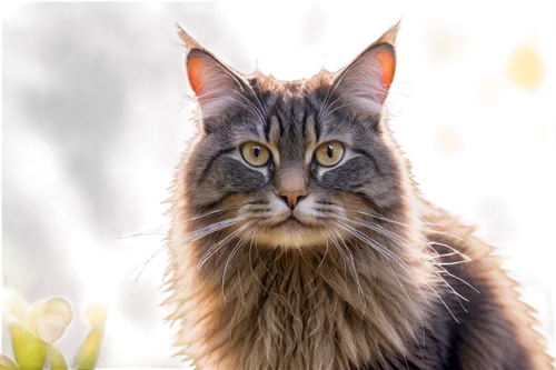 norwegian forest cat,british longhair cat,siberian cat,maincoon,domestic long-haired cat,american bobtail,british longhair,british semi-longhair,cat portrait,pet portrait,cat vector,abyssinian,animal portrait,breed cat,american curl,felidae,flower cat,feral cat,cat image,cat european,Illustration,Black and White,Black and White 12