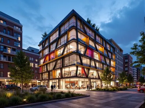 mvrdv,multistoreyed,arkitekter,lofts,andaz,rigshospitalet,melkweg,rikshospitalet,appartment building,gronkjaer,residentie,architektur,hafencity,apartment building,voorhuis,eindhoven,multifamily,cubic house,aarhus,modern architecture