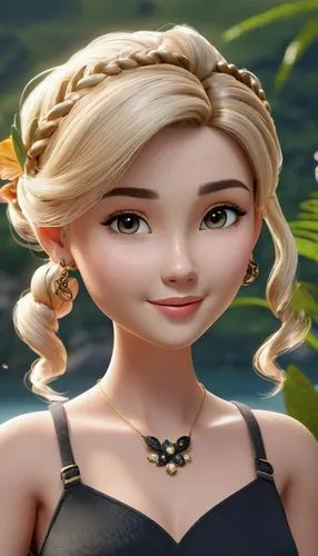 eilonwy,princess anna,margairaz,anastasiadis,elsa,ellinor,Unique,3D,3D Character