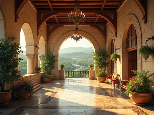 patio,cloister,patios,inside courtyard,foyer,loggia,cloisters,breezeway,villa d'este,parador,lobby,hacienda,courtyard,entrance hall,veranda,villa balbianello,ojai,mondavi,courtyards,hallway,Photography,General,Realistic