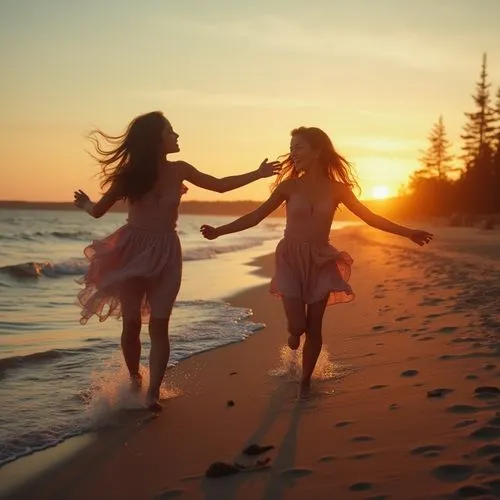 walk on the beach,cheerfulness,beautiful photo girls,enjoyment of life,beautiful beach,wild and free,Photography,Fashion Photography,Fashion Photography 03