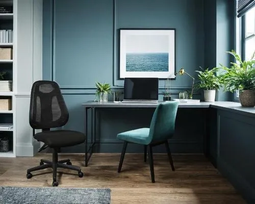 blur office background,office chair,furnished office,steelcase,modern office,office desk