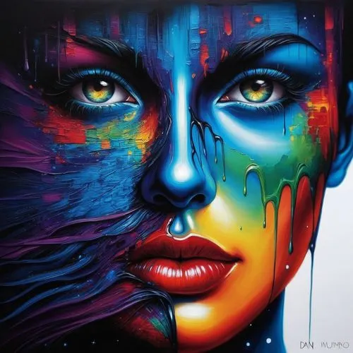 adnate,grafite,rone,graffiti art,chevrier,nielly,street artist,spray paint,neon body painting,welin,emic,pacitti,toucouleur,graff,art painting,dream art,coloristic,spraypainted,bunel,bodypainting,Illustration,Realistic Fantasy,Realistic Fantasy 25