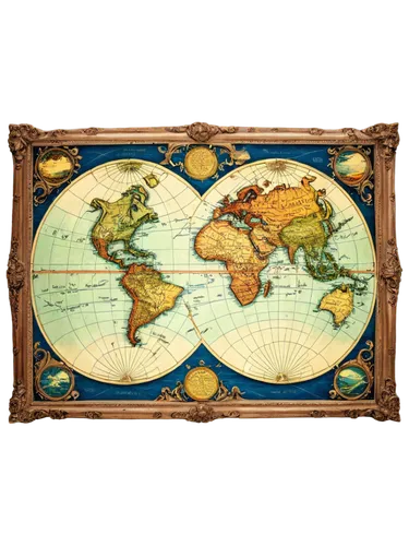 old world map,robinson projection,terrestrial globe,world map,map of the world,world's map,ortelius,continents,frame border illustration,circumnavigation,cosmographia,globe,worldview,harmonia macrocosmica,mercator,worldtravel,globecast,supercontinents,globalizing,planisphere,Illustration,Realistic Fantasy,Realistic Fantasy 03