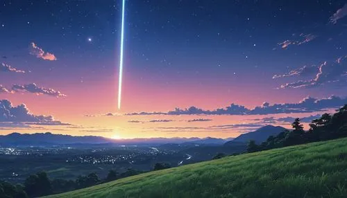 shooting star,earth rise,beam of light,shooting stars,beam,star sky,lens flare,celestial phenomenon,the star of bethlehem,falling star,meteor,moon and star background,celestial,starlight,rainbow and stars,astronomy,star of bethlehem,earth,starry sky,meteor shower,Photography,General,Realistic