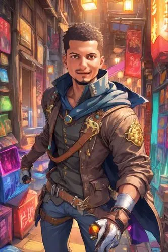 merchant,shopkeeper,vendor,dane axe,apothecary,bazaar,male character,libra,male elf,cg artwork,sales man,adventurer,key-hole captain,rustico,star-lord peter jason quill,vidraru,bard,policeman,mailman,librarian,Digital Art,Anime