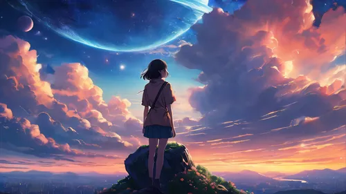 astral traveler,fantasy picture,skywatch,earth rise,celestial bodies,celestial,heliosphere,celestial body,celestial phenomenon,astronomer,sky,transcendence,mother earth,dream world,universe,the horizon,the pillar of light,cosmos,the universe,awakening,Photography,General,Natural