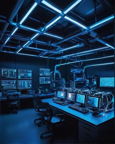 computer room,control desk,control center,lighting system,ufo interior,enernoc,spaceship interior,cyberport,the server room,digital cinema,computerland,fractal design,spacetec,optronics,computer workstation,aqua studio,lab,data center,supercomputer,cyberview,Conceptual Art,Sci-Fi,Sci-Fi 18