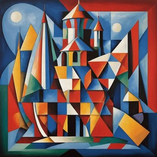 piatigorsky,mondriaan,cubist,vasarely,metzinger,vorticism,cubists,cubism,safronov,melnikov,orphism,cubisme,rodchenko,chirico,saint basil's cathedral,basil's cathedral,kolmogorov,glazunov,malevich,savitsky,Art,Artistic Painting,Artistic Painting 45