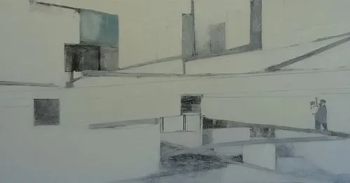 diebenkorn,pasmore,rauschenberg,frame drawing,kundig,henningsen,Conceptual Art,Oil color,Oil Color 02