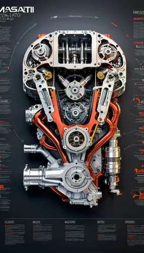 race car engine,car engine,cutaway,internal-combustion engine,cutaways,super charged engine,Unique,Design,Infographics