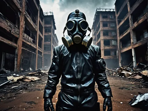 respirator,pollution mask,respirators,gas mask,ventilation mask,chernobyl,chemical plant,the pandemic,quarantine,hazmat suit,respiratory protection mask,protective clothing,respiratory protection,protective mask,biohazard,post apocalyptic,contaminated,outbreak,self-quarantine,protective suit,Photography,Documentary Photography,Documentary Photography 12