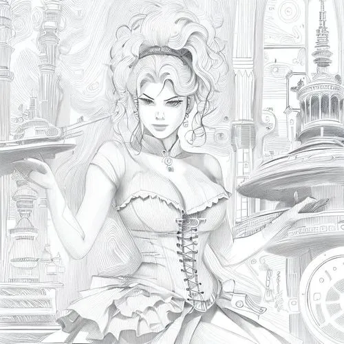 venetia,steampunk,rococo,oktoberfest background,cinderella,alice,victorian lady,lotus art drawing,frula,tiana,neo-burlesque,fantasia,fairy tale character,baroque,elza,baroque angel,victorian style,ven