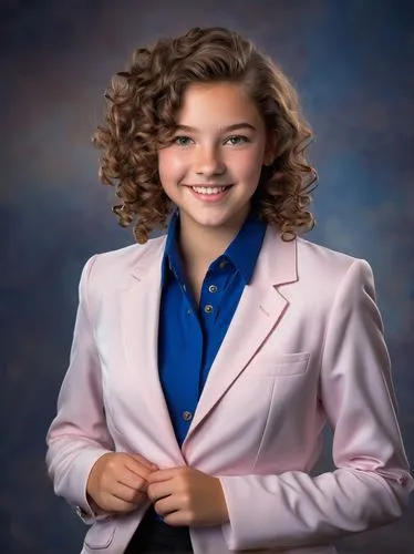 composites,social,composite,shirley temple,pantsuit,portrait background,pink tie,real estate agent,bolero jacket,official portrait,navy suit,blazer,suit,businesswoman,children's photo shoot,photographic background,senior photos,lagotto romagnolo,business woman,image editing,Illustration,Retro,Retro 10