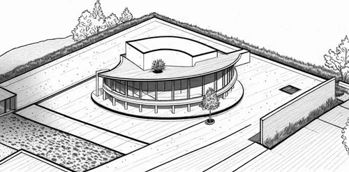 a pencil drawing of the house from above,sketchup,house drawing,revit,isometric,architect plan,passivhaus,Design Sketch,Design Sketch,Detailed Outline