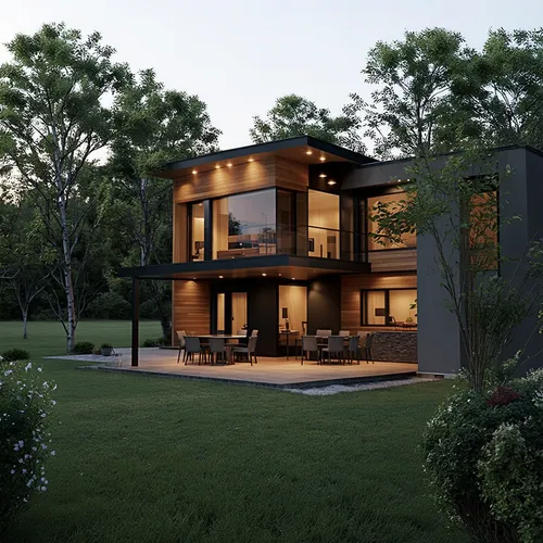 3d rendering,modern house,render,renders,sketchup,3d render