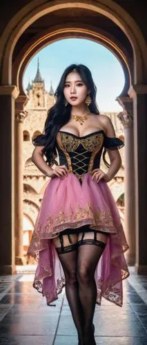 hoopskirt,crinoline,quinceanera dresses,celtic woman,quinceañera,fantasy woman,rosa ' amber cover,overskirt,las vegas entertainer,a woman,rosa 'the fairy,cinderella,fairy tale castle sigmaringen,queen