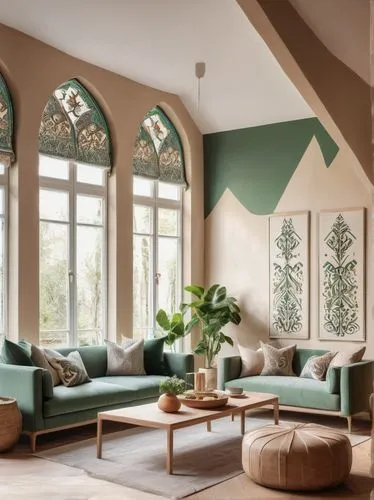 fromental,mahdavi,sitting room,interior decor,moroccan pattern,gournay,art nouveau frames,french windows,contemporary decor,decoratifs,interior decoration,jugendstil,living room,interior design,danish furniture,wooden windows,donghia,sunroom,scandinavian style,tikkurila,Illustration,Realistic Fantasy,Realistic Fantasy 42