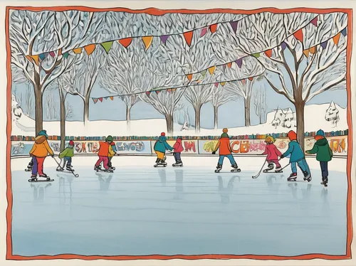 skating rink,ice rink,ice skating,ice skate,ice skates,rink bandy,pond hockey,figure skate,ice dancing,winter sports,trees with stitching,winter sport,broomball,skaters,cd cover,figure skater,square dance,synchronized skating,tuileries garden,ice hockey,Photography,Black and white photography,Black and White Photography 14