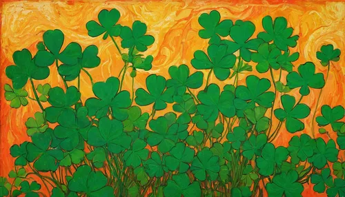 clover leaves,nasturtium leaves,dutch clover,shamrocks,clovers,bitter clover,nasturtium,narrow clover,old field clover,distressed clover,nasturtiums,shamrock,wood-sorrel,wood sorrel,clover pattern,wood sorrel family,medium clover,hare's-foot-clover,hare's-foot- clover,clover meadow,Art,Classical Oil Painting,Classical Oil Painting 30