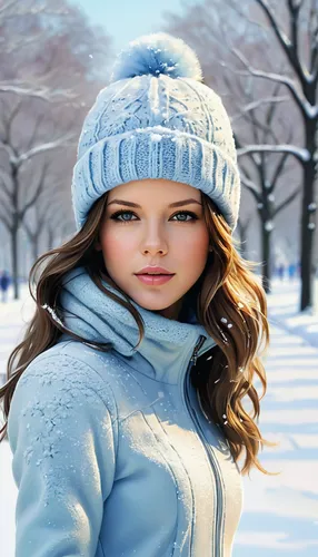 winter background,girl wearing hat,snowflake background,winterblueher,snow scene,winter clothing,winter clothes,winters,the snow queen,children's background,winter hat,christmas snowy background,winter,warmly,suit of the snow maiden,girl on a white background,winter sports,winter dress,wintry,cold winter weather,Illustration,Paper based,Paper Based 03