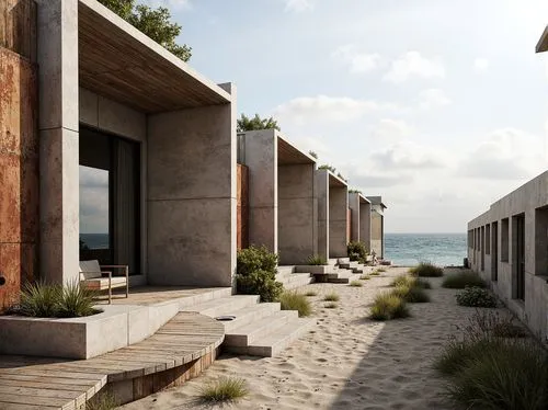 amanresorts,dunes house,zumthor,landscape design sydney,amagansett,corten steel,fresnaye,lefay,beachfront,beach huts,beach house,dune ridge,shorefront,sylt,sagaponack,knokke,bridgehampton,3d rendering,cube stilt houses,oceanfront