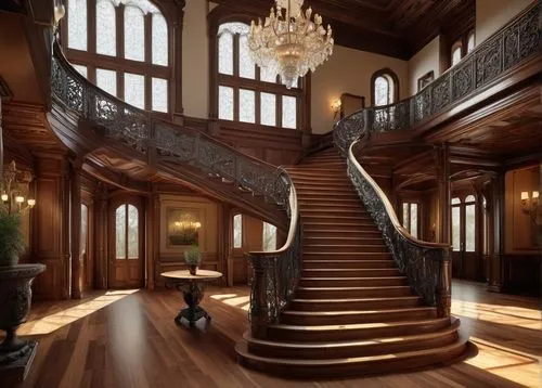 staircase,winding staircase,wooden stairs,outside staircase,staircases,circular staircase,mansion,spiral staircase,stairs,upstairs,stair,luxury home interior,wooden stair railing,dreamhouse,stairway,ornate room,stairways,stairwell,entrance hall,chateau,Photography,Fashion Photography,Fashion Photography 20