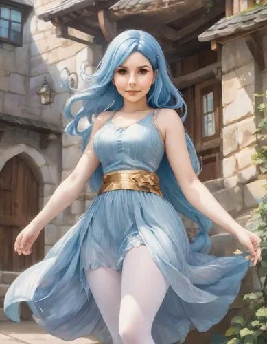 lyria,sona,pieri,karpas,zerguini,janna,Digital Art,Impressionism