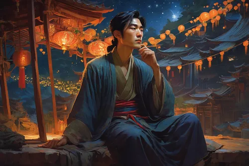 yi sun sin,xing yi quan,wuchang,world digital painting,shuanghuan noble,mulan,choi kwang-do,lanterns,oriental painting,mid-autumn festival,korean culture,xun,luo han guo,jeongol,fantasy portrait,zui quan,oriental,tsukemono,hwachae,panokseon,Conceptual Art,Fantasy,Fantasy 18