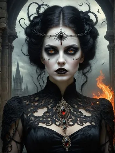 gothic portrait,gothic woman,gothic fashion,gothic style,goth woman,gothic,dark gothic mood,priestess,vampire woman,the enchantress,vampire lady,sorceress,widow spider,witches pentagram,goth,dark angel,dark elf,voodoo woman,fantasy art,goth like,Photography,General,Fantasy