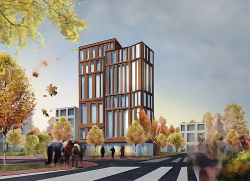 arkitekter,mvrdv,europan,appartment building,rigshospitalet,gronkjaer,skolkovo,rikshospitalet,residential tower,renderings,plattenbau,3d rendering,ubc,multistoreyed,new housing development,architektur