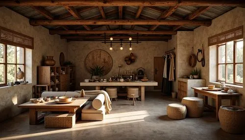 amanresorts,masseria,breakfast room,kitchen interior,tile kitchen,lalanne,dining room,home interior,telleria,the kitchen,rustic,wooden beams,kitchen design,rustic aesthetic,kitchen,chefs kitchen,mayacamas,interiors,interior design,winery