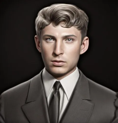 a portrait of a young man with long hair,kiriakov,codreanu,kafkas,karjakin,colorization,colorizing,Common,Common,Natural