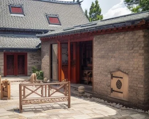 korean folk village,chinese architecture,hanok,xi'an,hwachae,xizhi,suzhou,zhajiangmian,chinese background,korean village snow,courtyard,asian architecture,traditional house,namsan hanok village,tradit