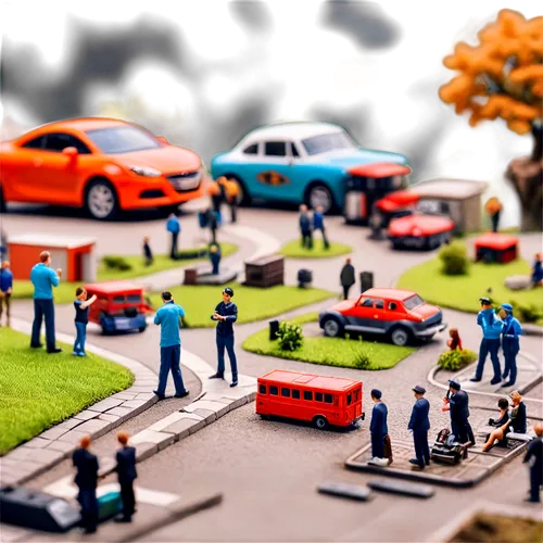 tilt shift,miniature cars,miniland,miniature figures,model cars,car cemetery,traffic management,car dealership,toy cars,scalextric,toy photos,diecast,model railway,miniature car,auto repair shop,miniatures,model train,diorama,cars cemetry,miniaturised,Unique,3D,Panoramic