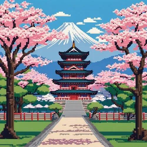 japanese sakura background,sakura background,sakura trees,sakura tree,sakura blossom,sakura blossoms,pixel art,hanami,kyoto,sakura,sakura flowers,sakura flower,the cherry blossoms,japan landscape,japanese floral background,cherry blossoms,japanese shrine,japanese cherry trees,sakura cherry tree,japanese background