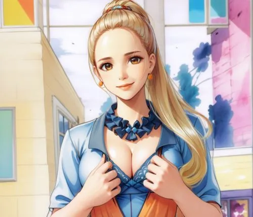 ann,tsumugi kotobuki k-on,minako,michiru,waitress,dressup,Anime,Anime,Traditional