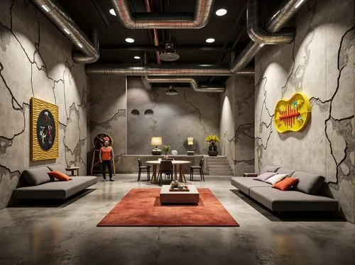 loft,minotti,basement,art gallery,gallery,interior modern design,home interior,children's interior,interior design,interior decoration,lobby,habitaciones,hotel hall,showrooms,lofts,interior decor,playroom,cassina,groundfloor,contemporary decor